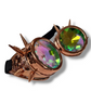 Steampunk Gogglesit, holographic & rose gold