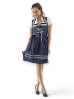 Aito Dirndl -asu Bella (mekko, paita ja essu)