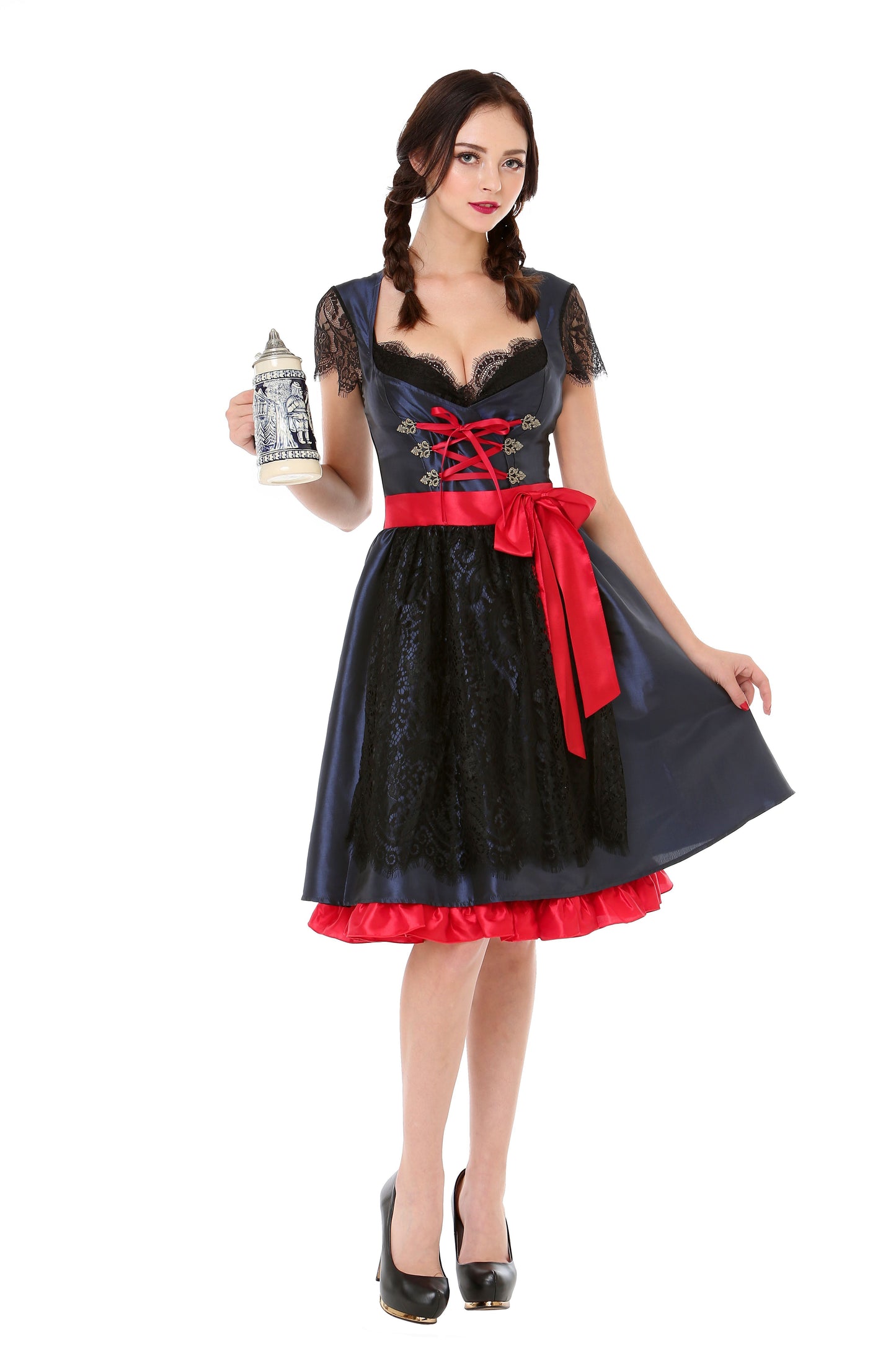 Oktoberfest Dirndl-mekko Dusky