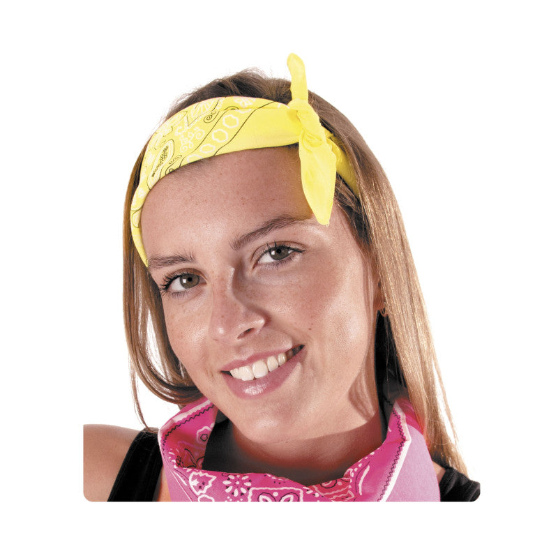 UV-reaktiivinen bandana, neonkeltainen
