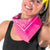 Uv-reaktiivinen bandana, neonpinkki