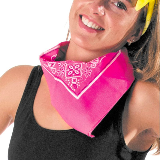 Uv-reaktiivinen bandana, neonpinkki