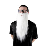 Valkoinen parta Hipster Elf