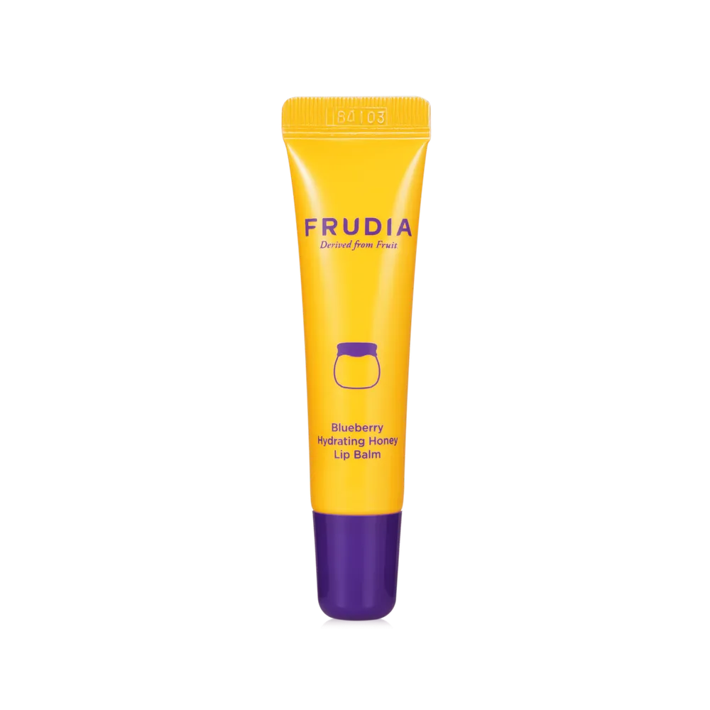 FRUDIA Blueberry Hydrating Honey Lip Balm (kosteuttava huulivoide tuubissa)