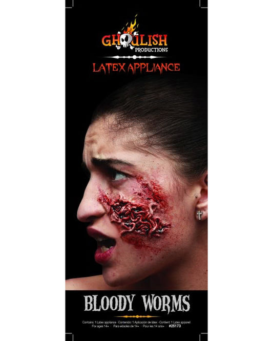 GHOULISH Lateksiosa Bloody Worms