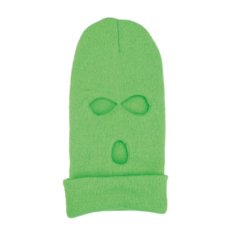 UV-reaktiivinen balaclava, neonvihreä
