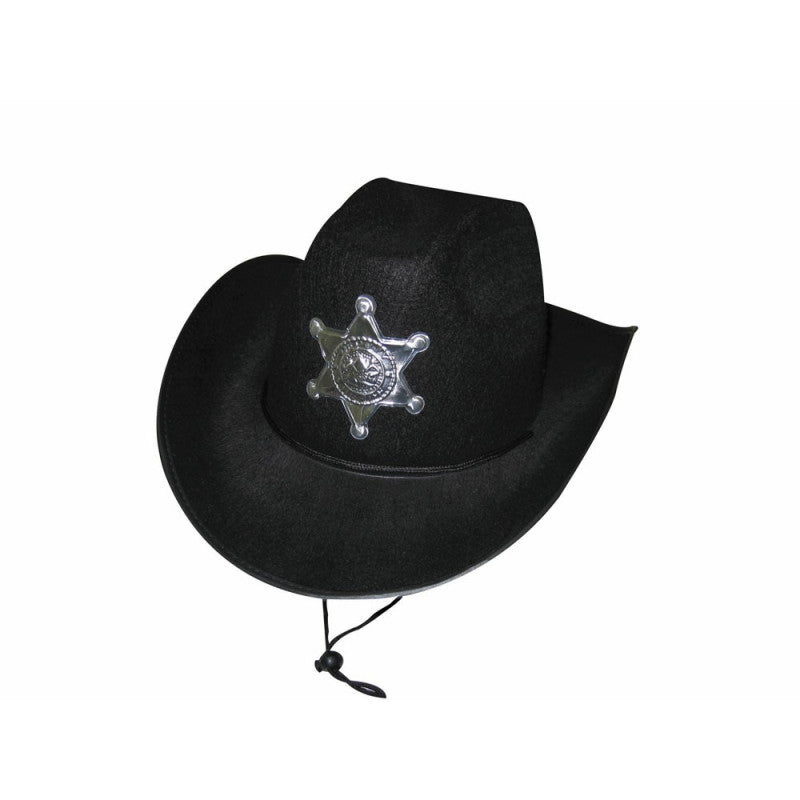 Sheriffin stetson, musta