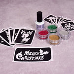 GRIMAS Bioglittertatuointisetti Christmas