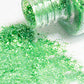 GRIMAS Crystal Flakes (biohajoava glitterhiutale) 740 Pixie Green