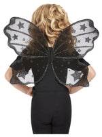 Siivet Dark Botanicals Butterfly, musta (43cm x 42cm)