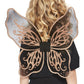 Siivet Dark Botanicals Butterfly, kulta (43cm x 42cm)