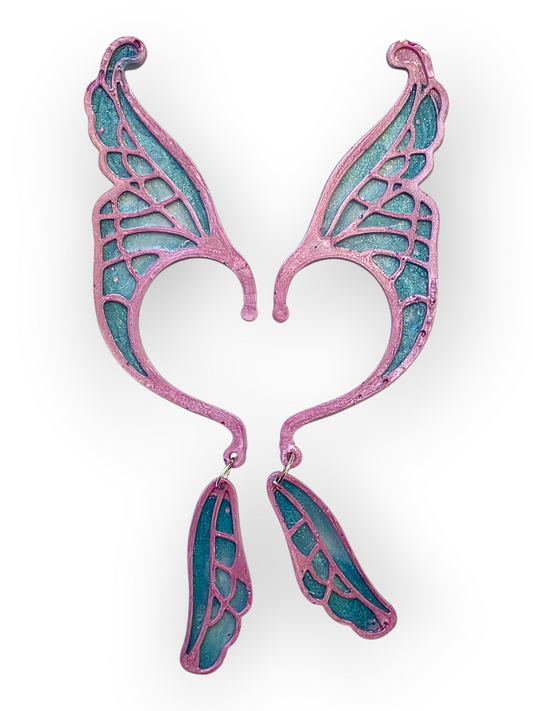 TITANIA korvantauskorut Cotton Candy Pixie