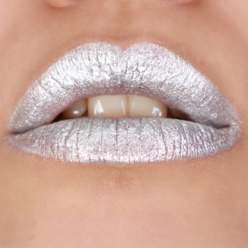 GRIMAS Lipstick (huulipuna) 7-01 Metallic Silver