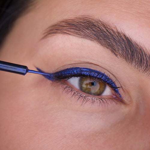 GRIMAS Vedenkestävä Eyeliner 731, Metallic Blue