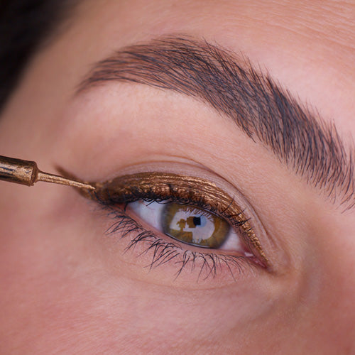 GRIMAS Vedenkestävä Eyeliner 785, Metallic Copper