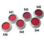 GRIMAS Eyeshadow 543, tummanpunainen