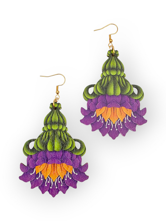 SOLA VISUALS korvakorut Doris, violetti