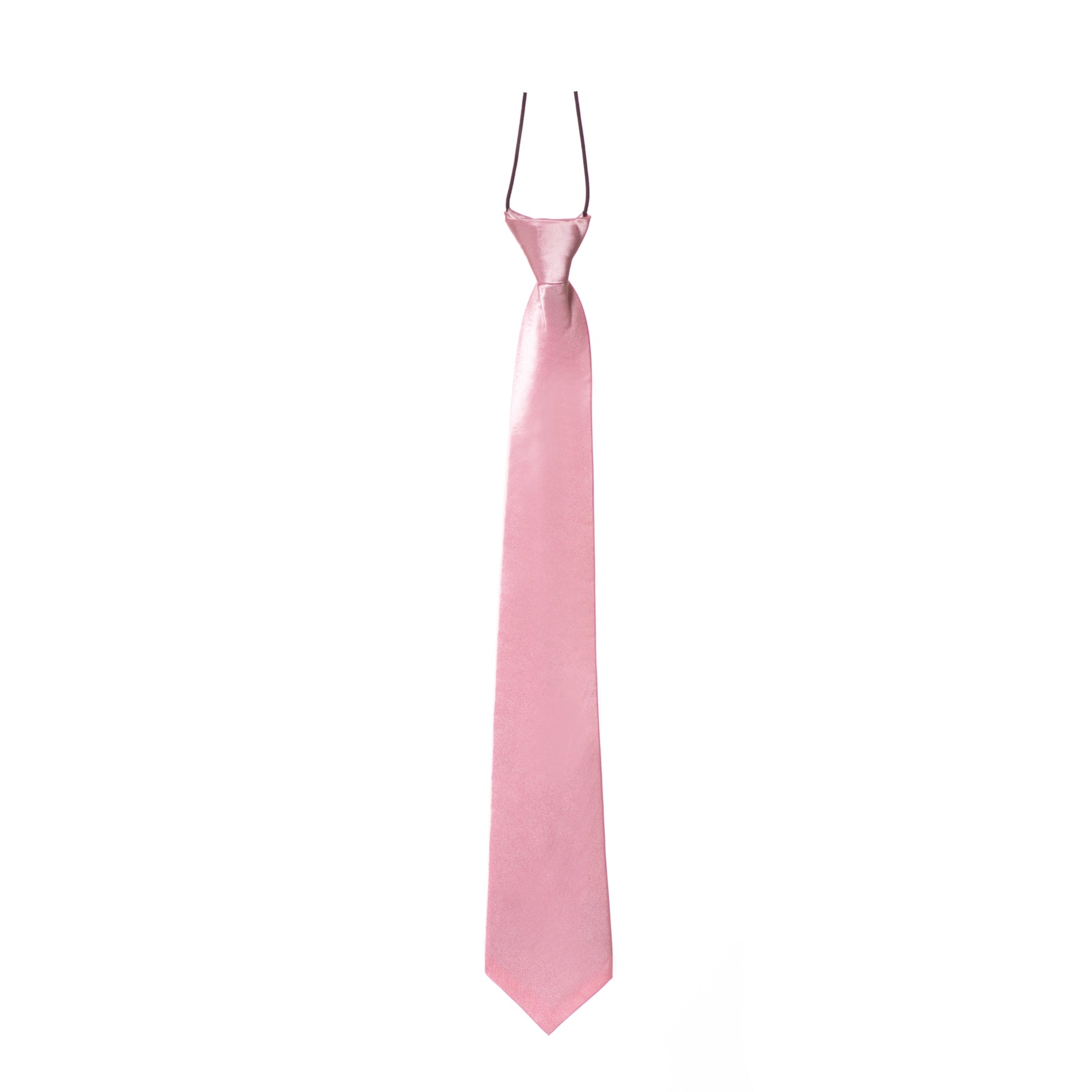 Kravatti kuminauhalla, baby pink
