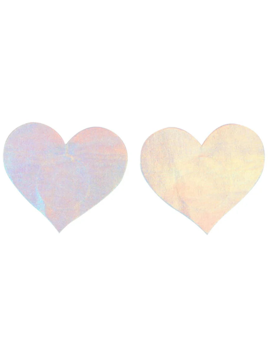 Nännitarrat Hologram Heart, baby pink