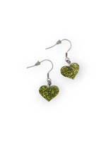 Ruffle Army korvakorut Mini Heart, pixie green