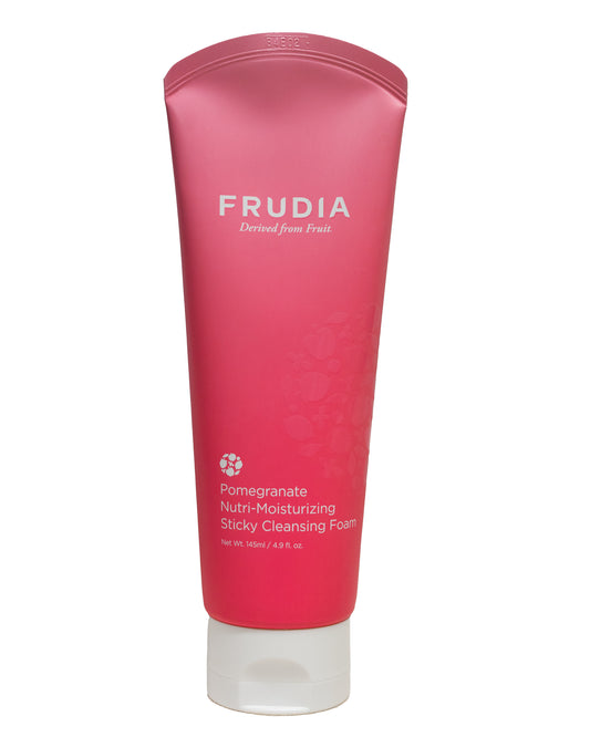 FRUDIA Pomegranate Nutri-Moisturizing Sticky Cleansing Foam (puhdistusvaahto ikääntyvälle iholle)