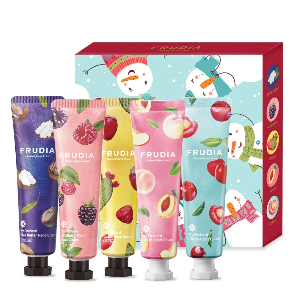 FRUDIA My Orchard Winter Play Hand Cream Gift Set (5kpl käsivoiteita)