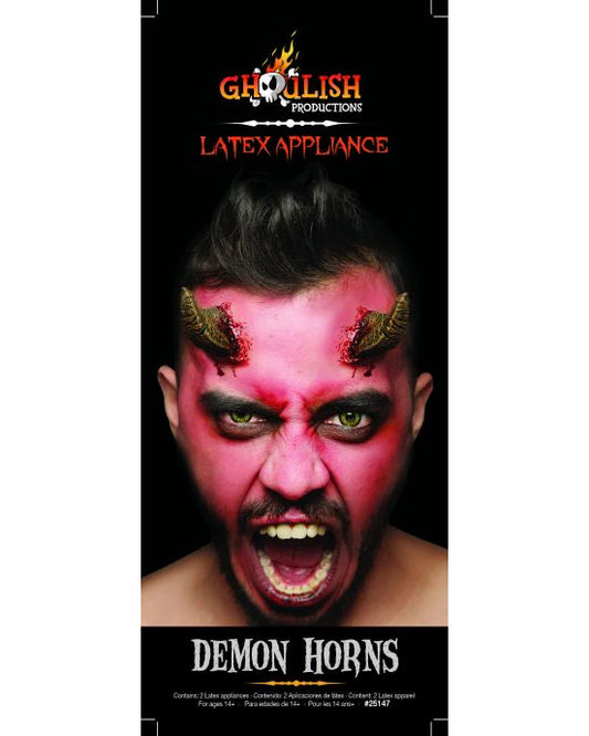 GHOULISH Lateksisarvet Demon