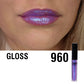 GRIMAS Lipgloss Chameleon 960, violetti