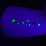 Siirtokuvatatuoinnit Tiny Cosmos Glow In the Dark (2 arkkia)