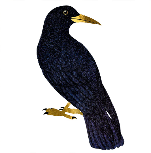 Siirtokuvatatuointi Golden Crow (2 arkkia)