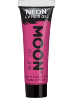MoonGlow uv-valoissa hohtava hiusgeeli, pinkki (UV)