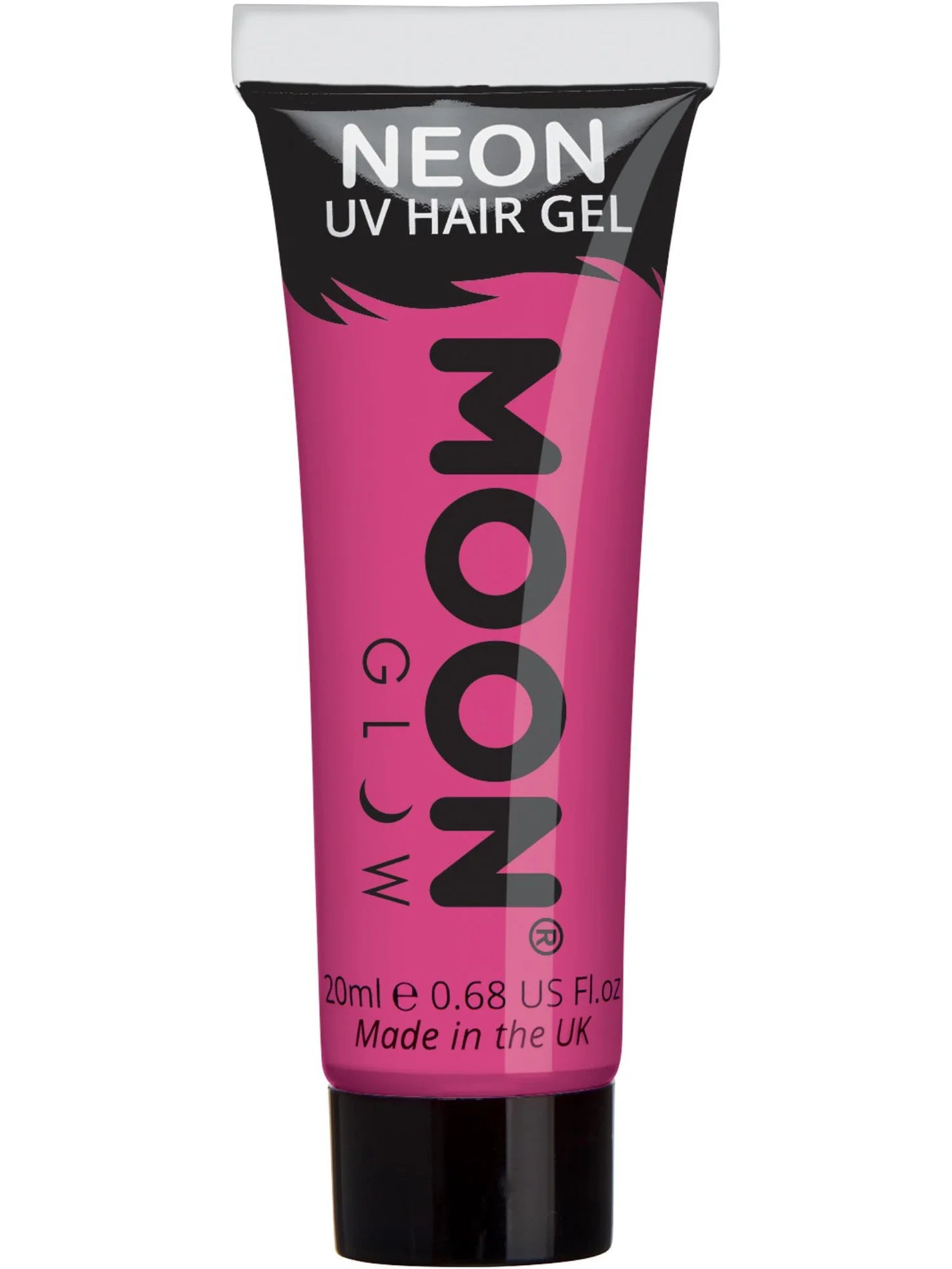 MoonGlow uv-valoissa hohtava hiusgeeli, pinkki (UV)