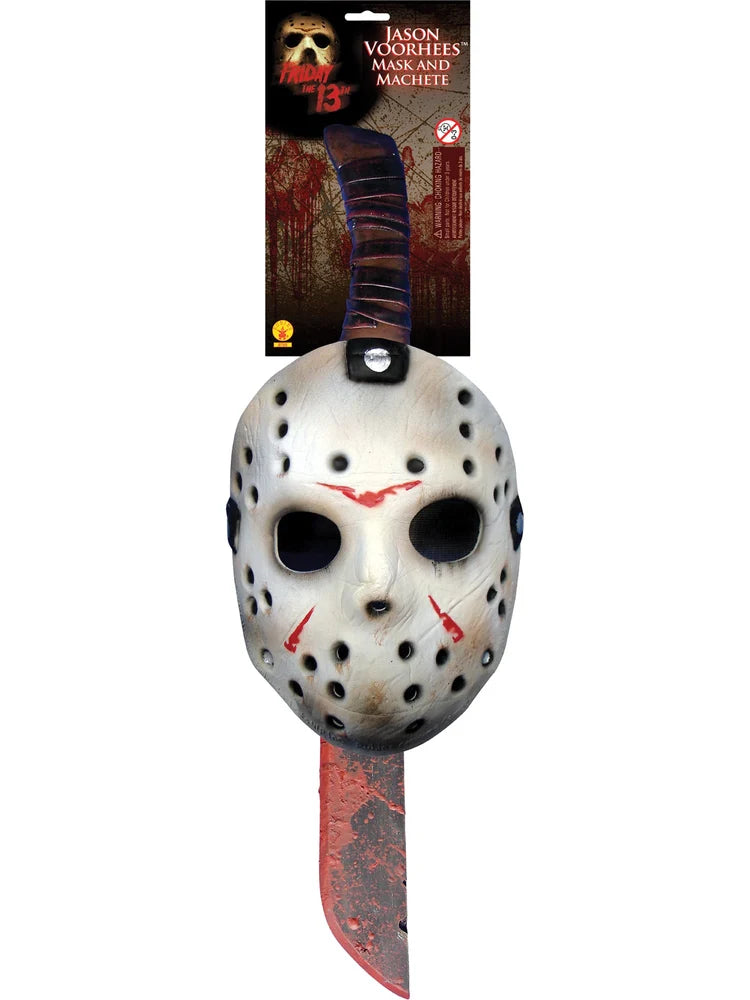 Friday the 13th Jason Voorhees naamari + matchete