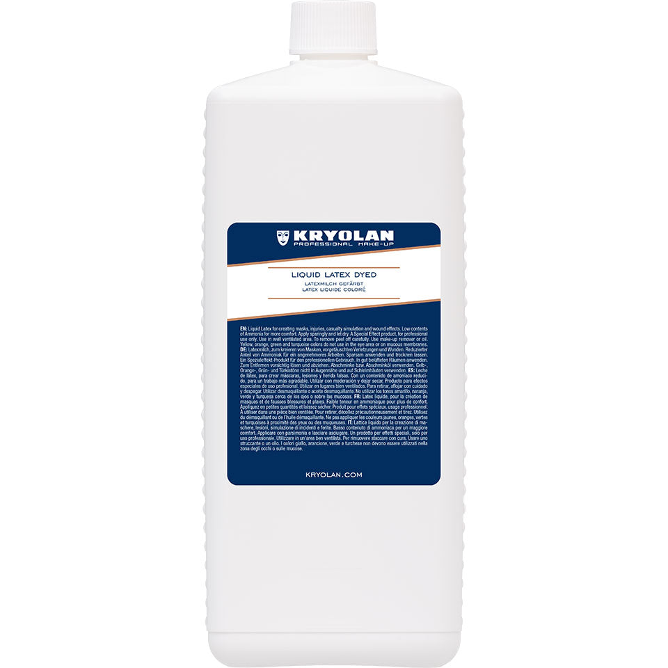 KRYOLAN Liquid Latex Dyed 1000ml