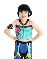 KPop Demon Hunters™ peruukki Zoey, lasten koko