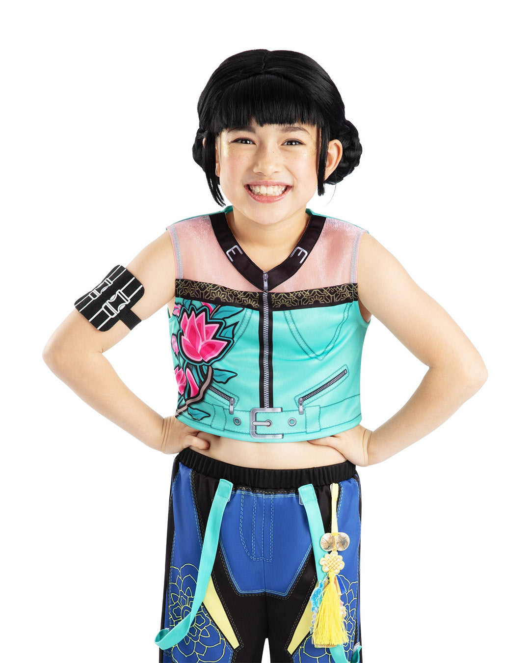 KPop Demon Hunters™ peruukki Zoey, lasten koko