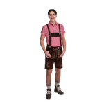 Aidot Oktoberfest Lederhosen nahkahousut, ruskea