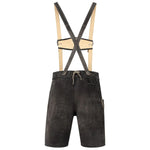 Aidot Oktoberfest Lederhosen nahkahousut, harmaa