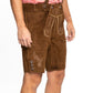 Aidot Oktoberfest Lederhosen nahkahousut, ruskea (L-5XL)