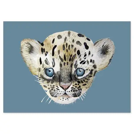 Nuukk taidekortti Leopardi