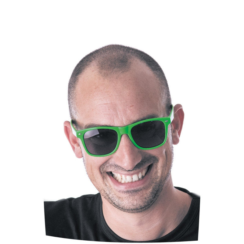 Aurinkolasit, neonvihreä (UV)