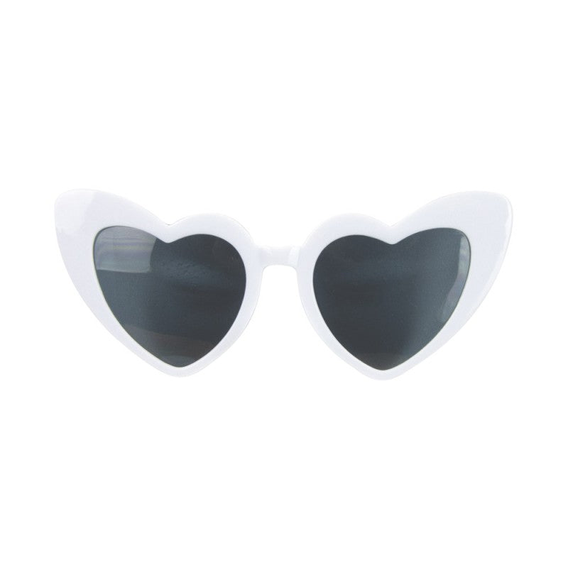 Bilelasit Vintage Hearts, valkoinen