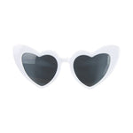 Bilelasit Vintage Hearts, valkoinen