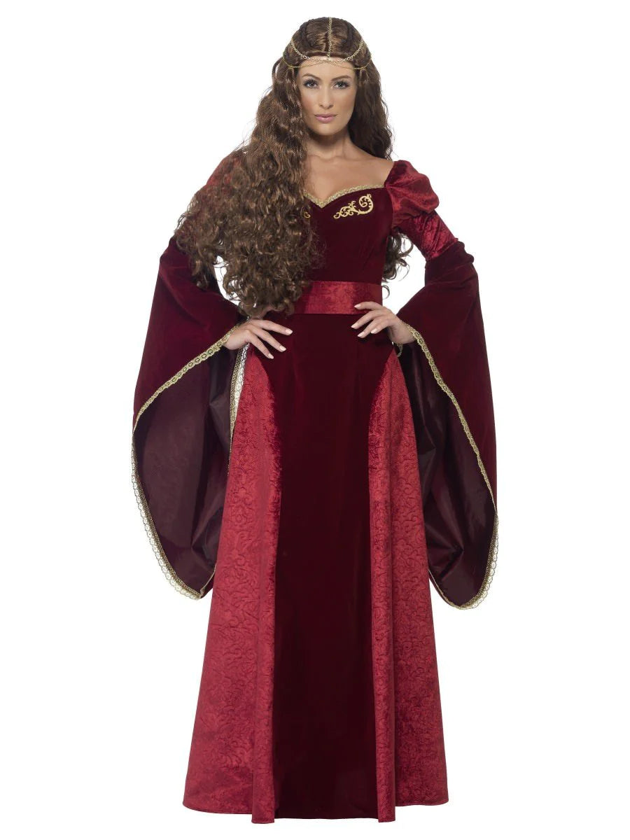 Keskiaikainen kuningatar (L-XXL)