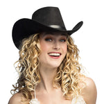 Cowboyhattu Sleek, musta