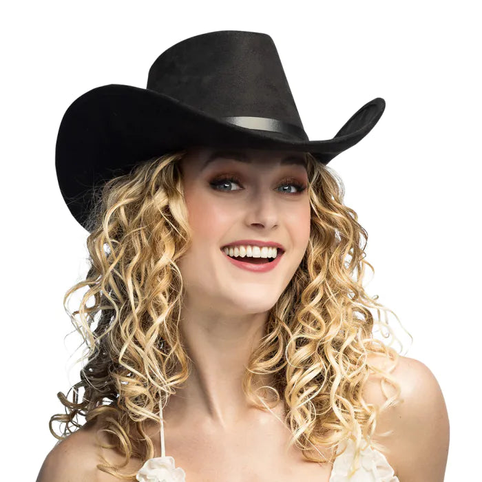 Cowboyhattu Sleek, musta