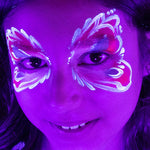 GRIMAS Water Make-up kasvomaalipaletti 6kpl, UV Fluorescent