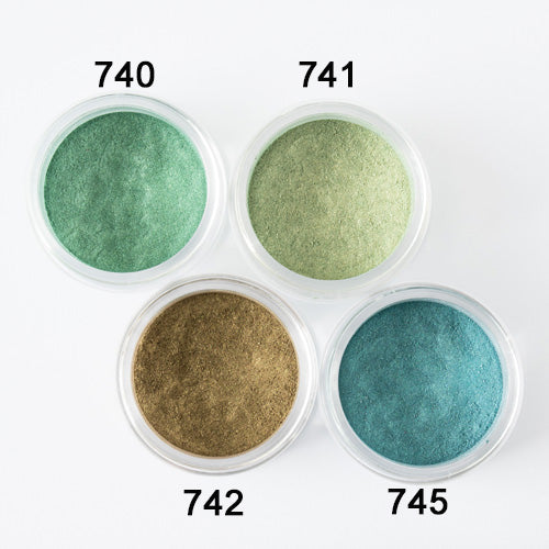 GRIMAS Pearlite (hohdepigmentti) 741, vaalea keijunvihreä