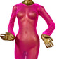One Size verkkomekko, neonpinkki (XS-M)