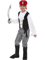 Merirosvoasu, lasten koot